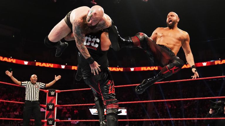 We've picked out the biggest and best wrestling moves from Monday Night Raw
