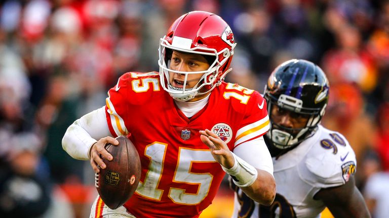 Patrick Mahomes and the Kansas City Chiefs meet Baltimore again after a thrilling encounter last season