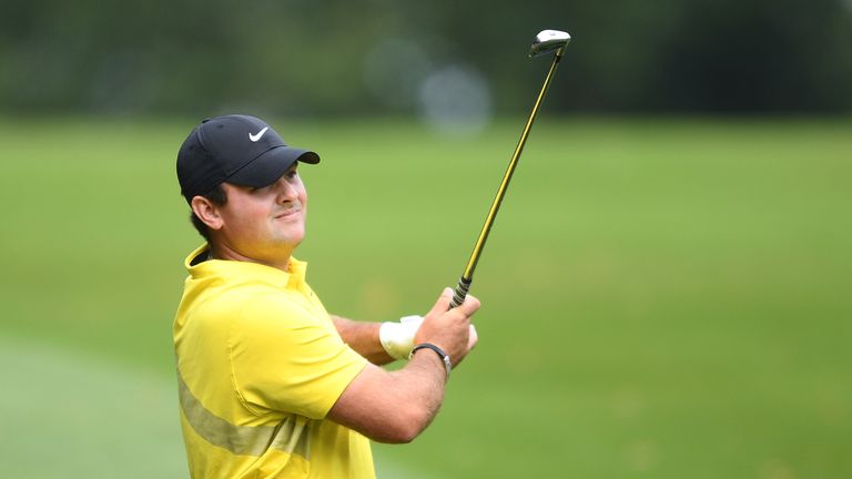 Patrick Reed during the final round of the BMW PGA Championship