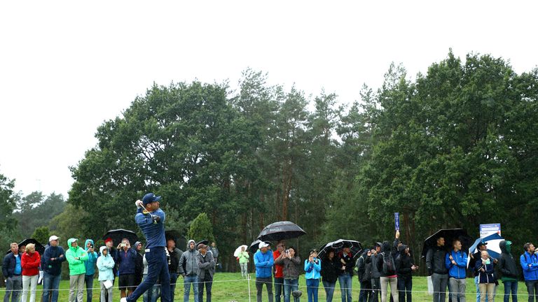 Casey made five birdies over the last eight holes in Hamburg