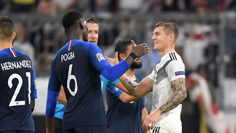 Toni Kroos could swap places with Paul Pogba in January
