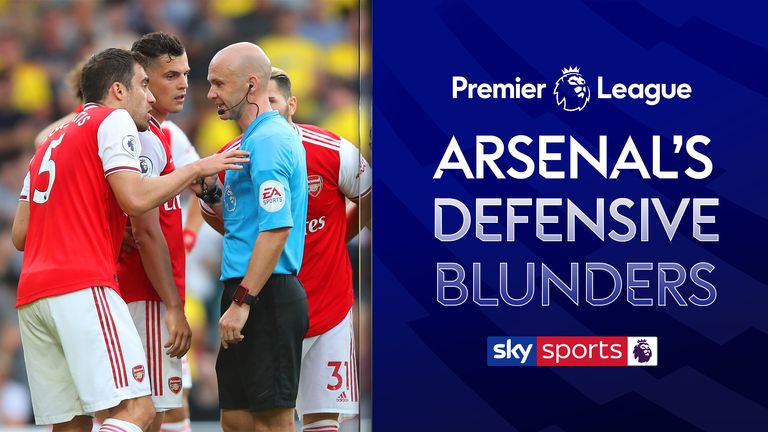 We look back at Arsenal&#39;s defensive errors which have led to conceding goals over the last two Premier League seasons.