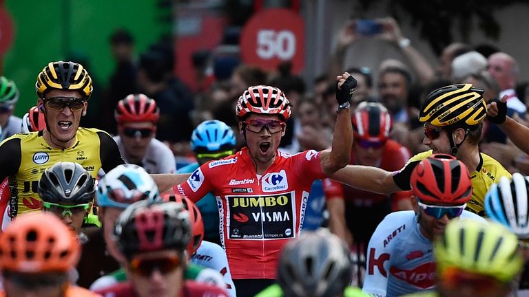 Primoz Roglic became the first Slovenian to win a Grand Tour event when he claimed victory at this year's Vuelta a Espana