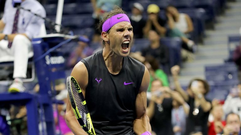 Rafael Nadal is through to his 33rd Grand Slam semi-final  
