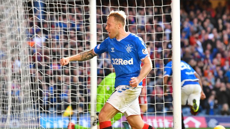 Rangers are now one point behind league leaders Celtic