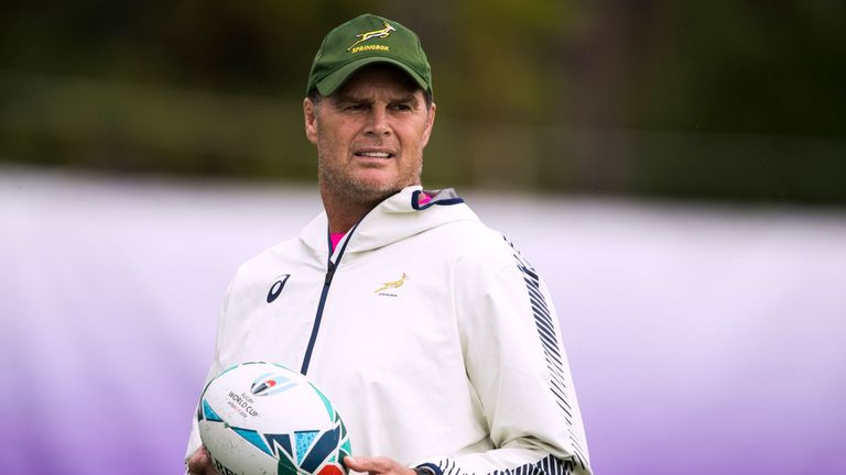 Springbok coach Rassie Erasmus