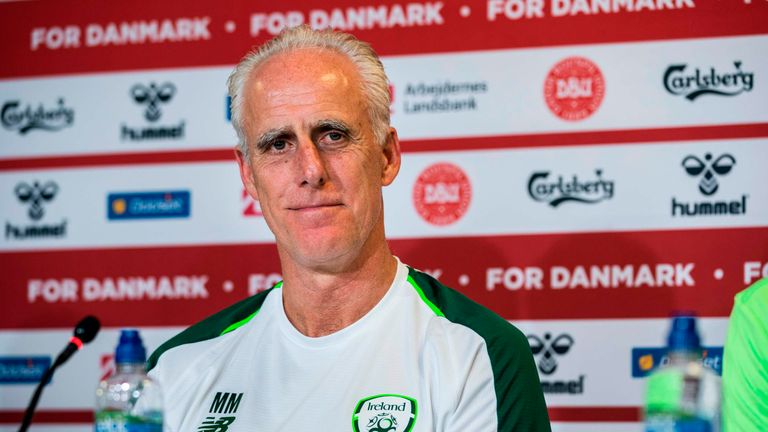 Mick McCarthy says his Republic of Ireland side will be playing their 'usual brand' of football