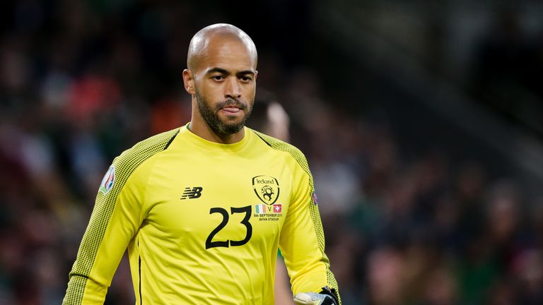 Darren Randolph has conceded just two goals so far during the Republic of Ireland's Euro 2020 qualifying campaign