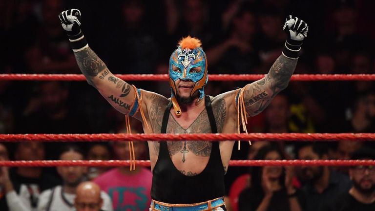 Rey Mysterio won a Fatal 5-Way Elimination Match