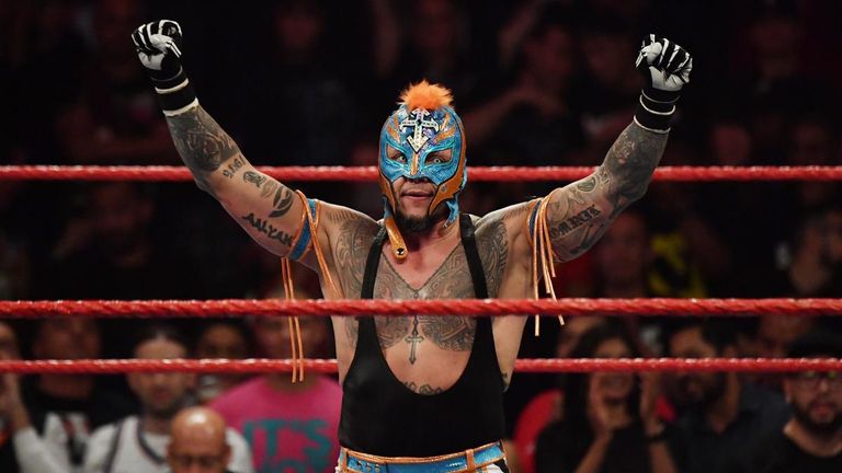 Rey Mysterio will fight Universal champion Seth Rollins for his title on next week's Raw
