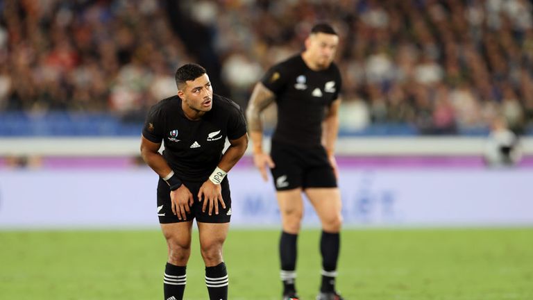 Richie Mo'unga  started strongly for New Zealand against South Africa