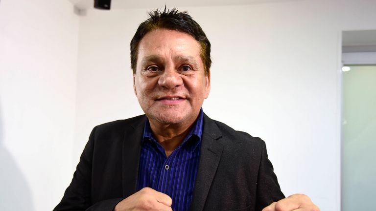 Roberto Duran pictured in 2016