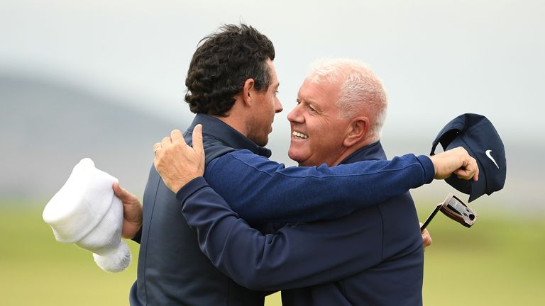 Gerry McIlroy and Rory McIlroy 