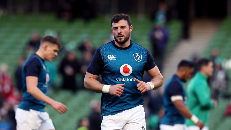 Ireland's Robbie Henshaw