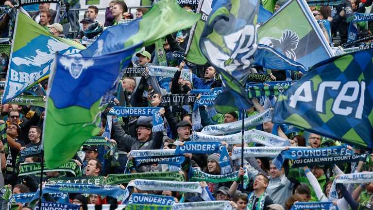 Seattle Sounders supporters