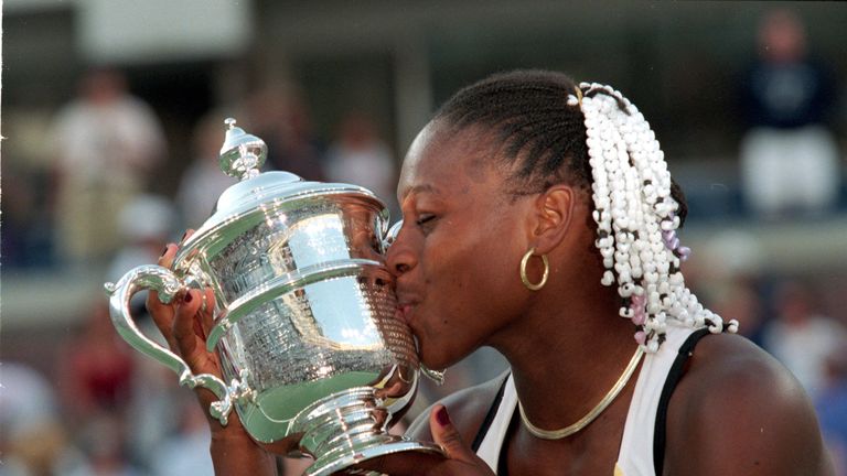 Williams derrotó a Martina Hingis en la final del US Open de 1999