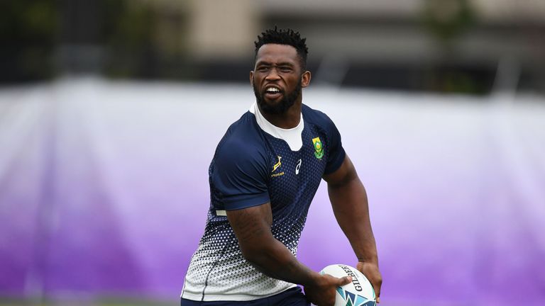 South Africa captain Siya Kolisi