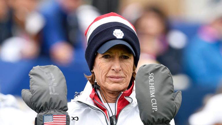 USA Solheim Cup captain Juli Inkster