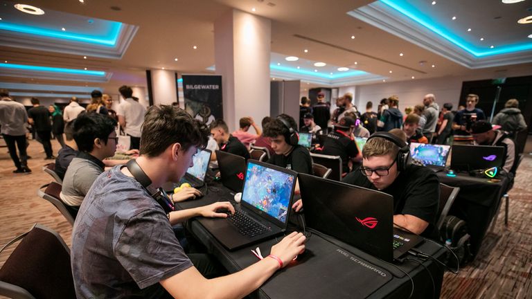 Fans interacting with brands and teams at UKLC (Credit: UKLC) 