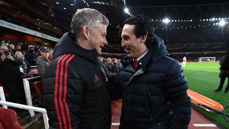  during the FA Cup Fourth Round match between Arsenal and Manchester United at Emirates Stadium on January 25, 2019 in London, United Kingdom.