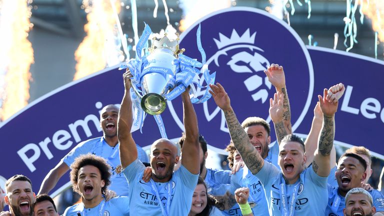 Vincent Kompany left Manchester City in the summer after lifting the Premier League trophy for a fourth time