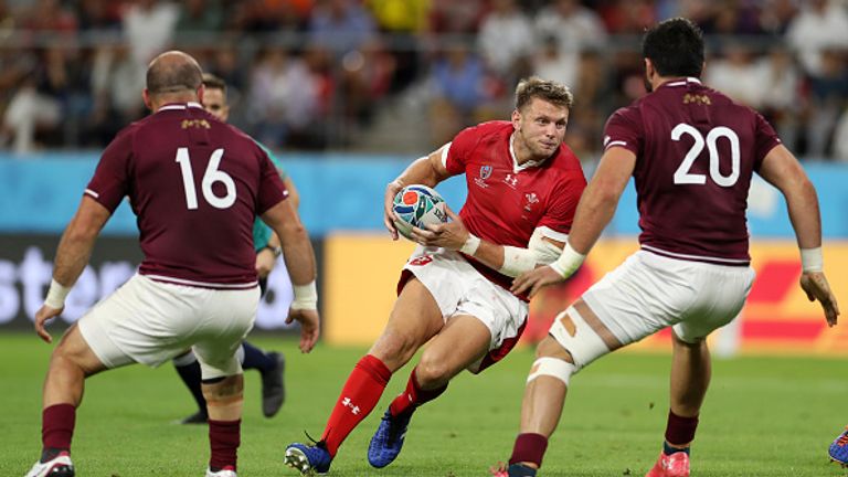 Wales eased to an opening win against Georgia on Monday