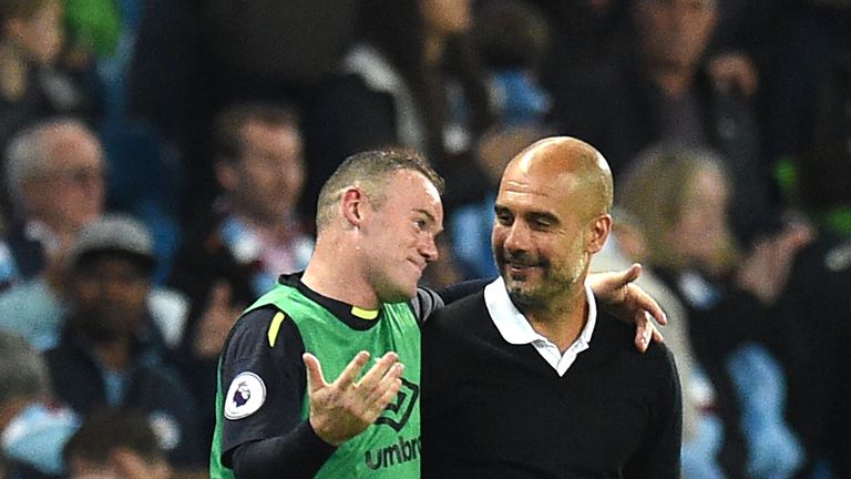Wayne Rooney is a big admirer of Pep Guardiola