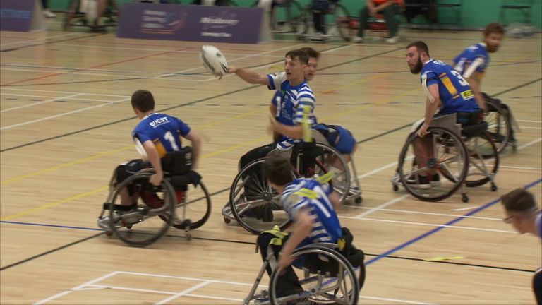 Wheelchair rugby league Grand Final, Halifax vs Leeds