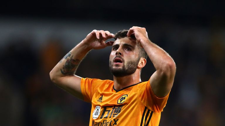 Patrick Cutrone in action for Wolves