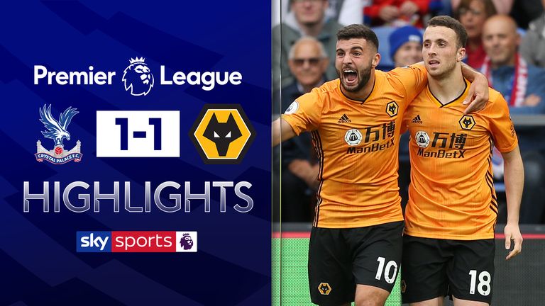 Wolves draw with Crystal Palace