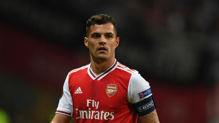 Granit Xhaka named Arsenal captain by Unai Emery ...