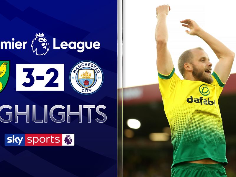 Norwich 3 2 Man City Teemu Pukki Scores One And Makes Another In Famous Victory At Carrow Road Football News Sky Sports
