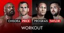 Prograis-Taylor media workout LIVE!