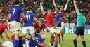 Late Moriarty try sends Wales to semis