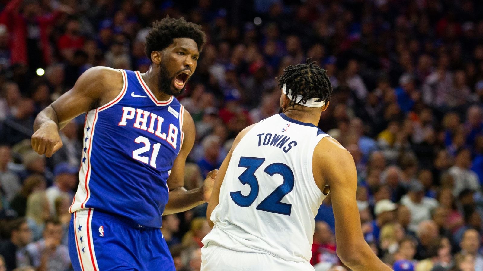 Joel Embiid and Karl-Anthony Towns feud spills onto social media after ...