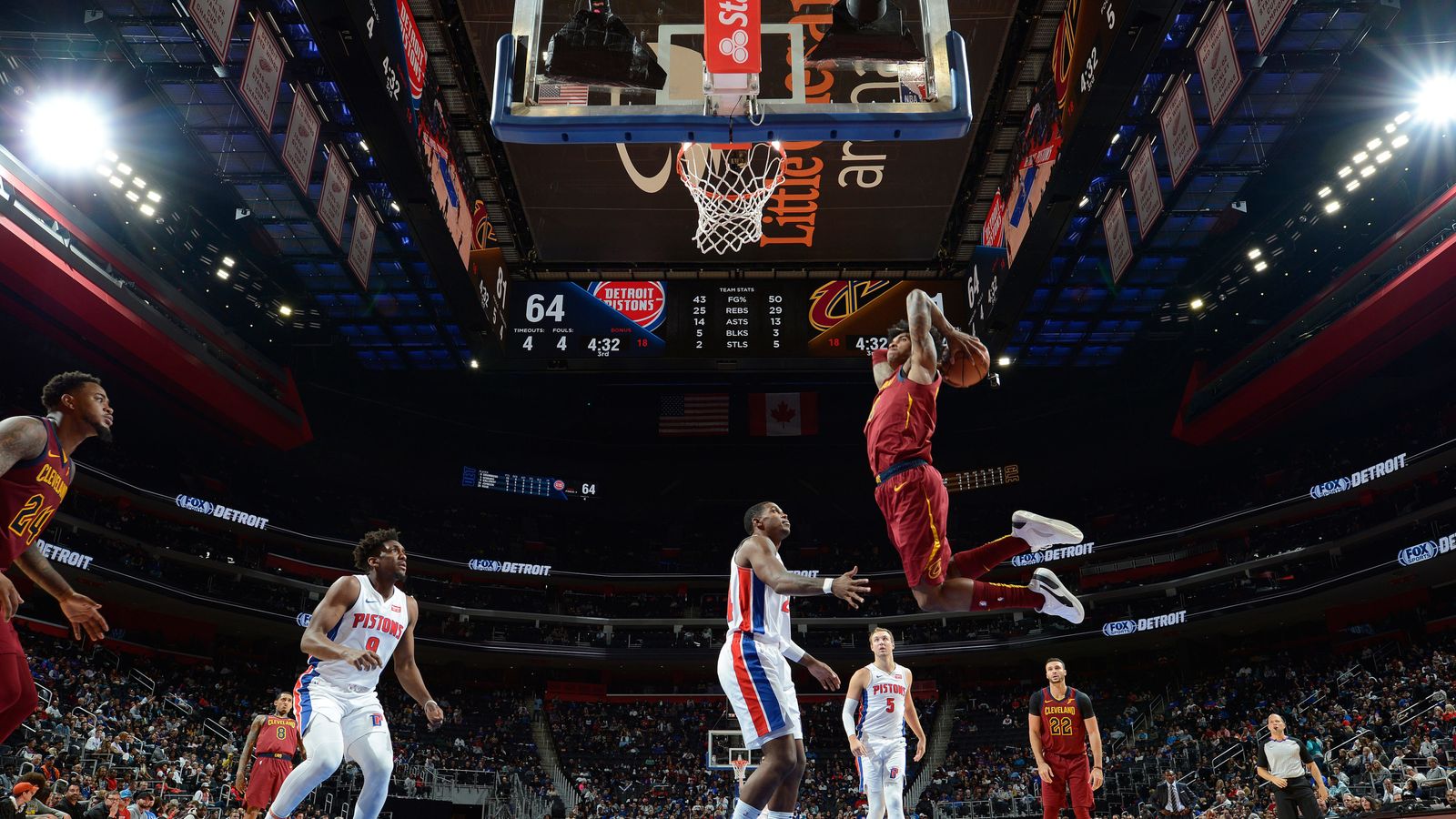 Cavs' Porter Jr unleashes huge dunk | NBA News | Sky Sports