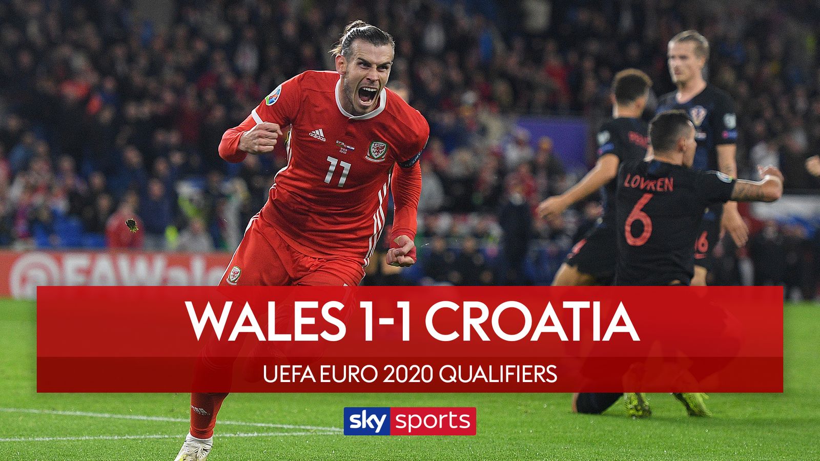 Wales 1 1 Croatia Match Report & Highlights