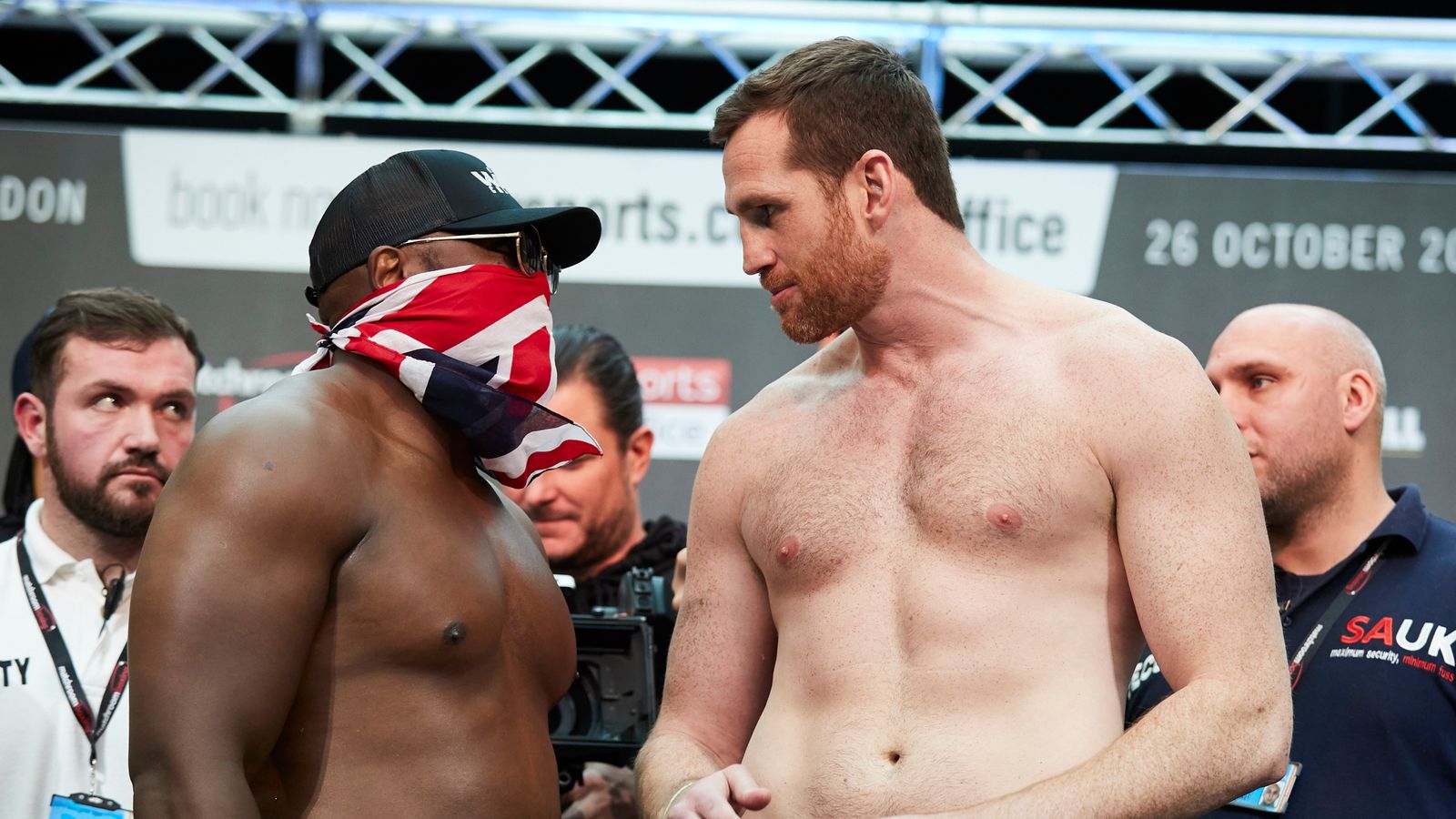 OVER 500LBS! Dereck Chisora vs David Price WEIGH-IN