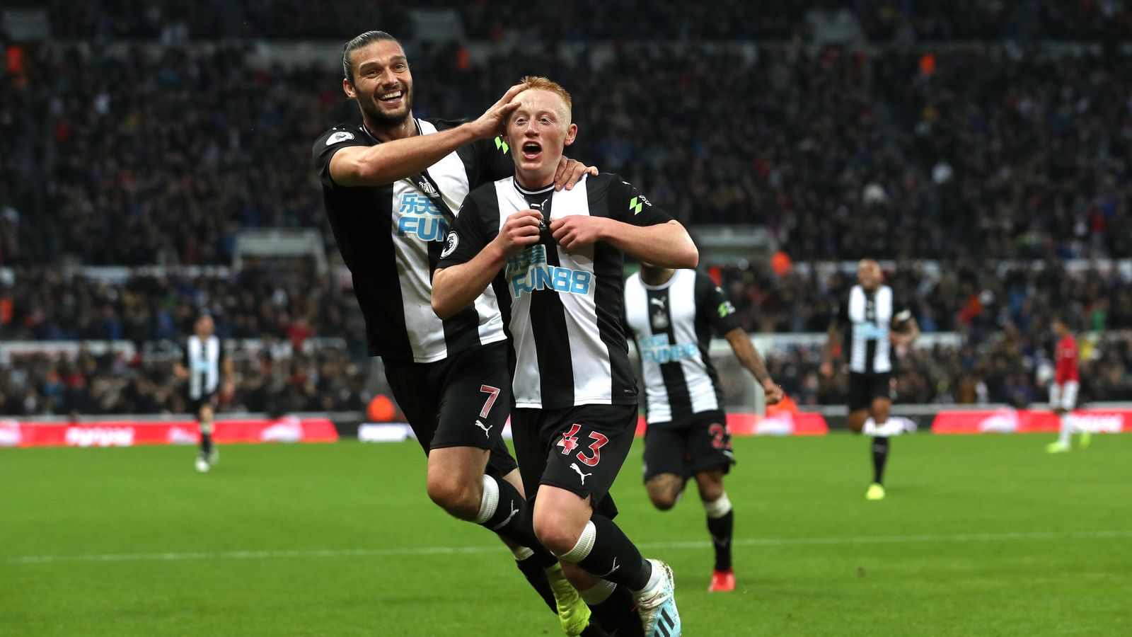 Newcastle United 1-0 Manchester United: Matty Longstaff strikes on ...