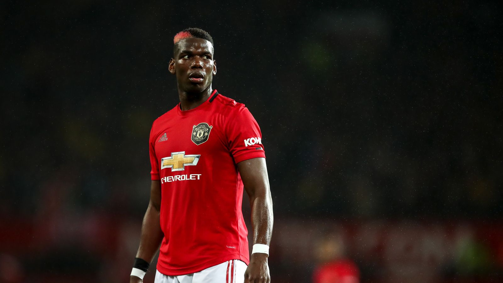 Manchester United midfielder Paul Pogba still pushing for