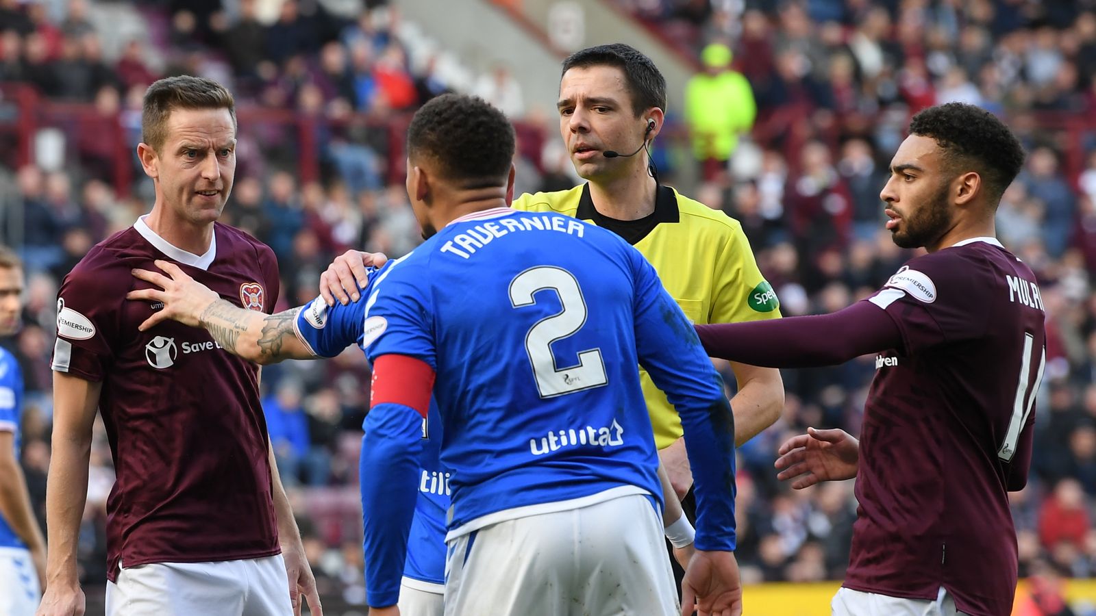 Hearts 1 - 1 Rangers - Match Report & Highlights