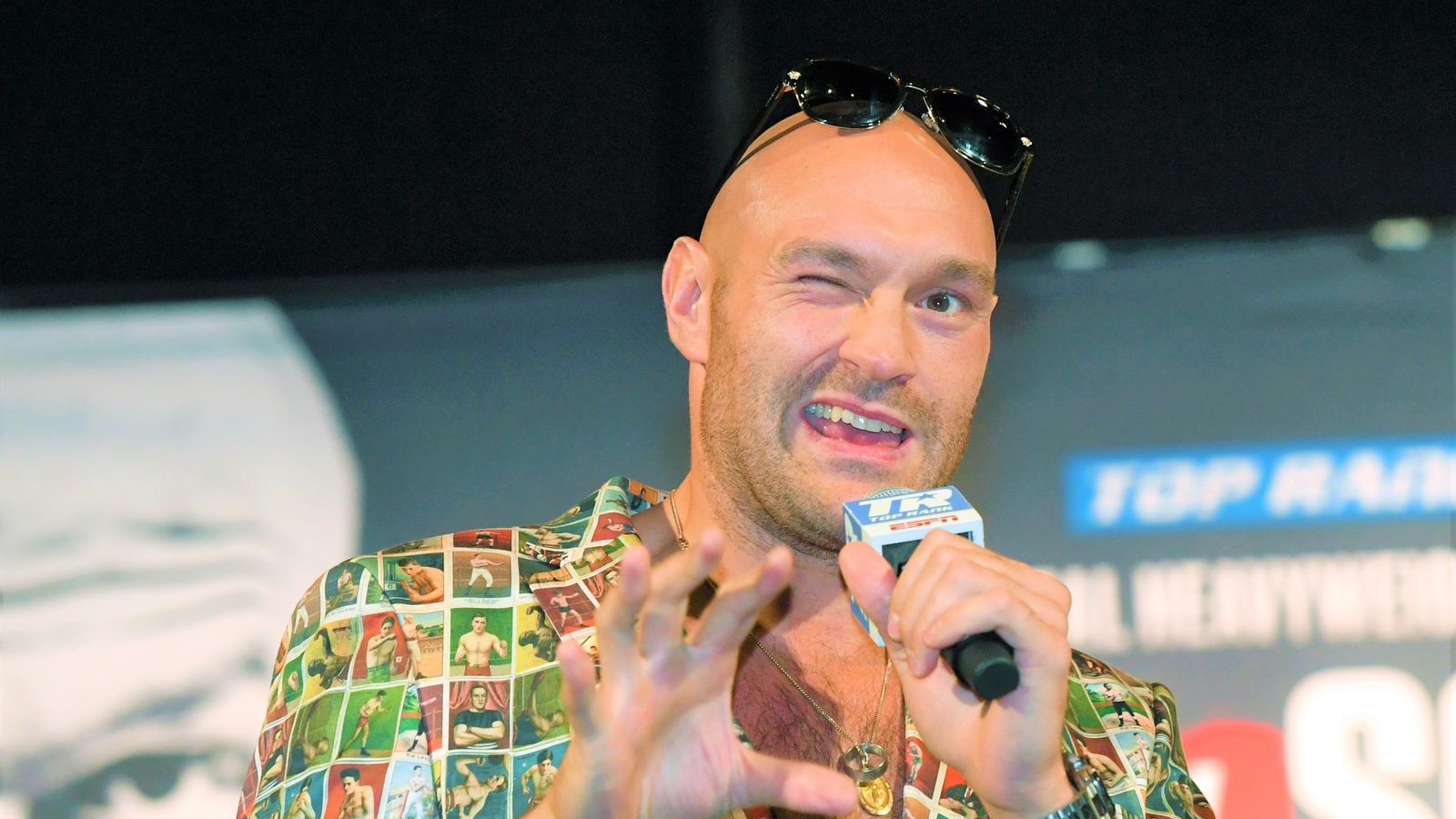 WATCH: Tyson Fury press conference ahead of WWE debut