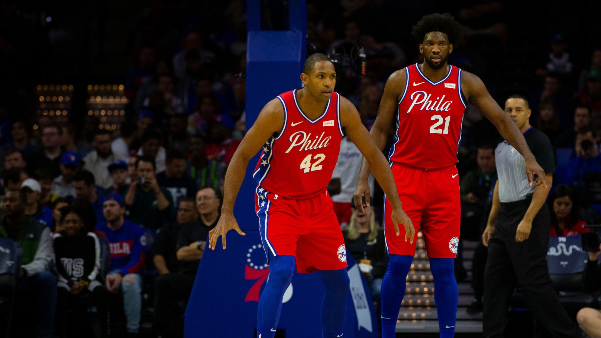 Philadelphia 76ers build gigantic defensive foundation to keep pace at