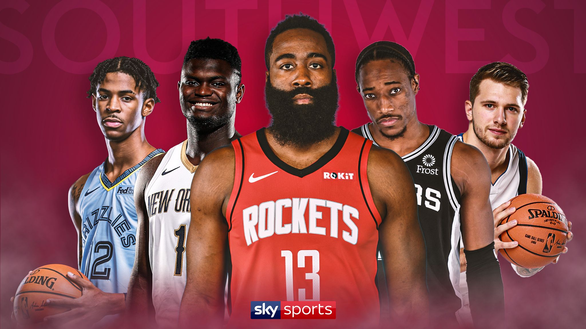 Mike Tucks Southwest Division preview Houston Rockets, San Antonio Spurs, Dallas Mavericks, New Orleans Pelicans, Memphis Grizzlies NBA News Sky Sports