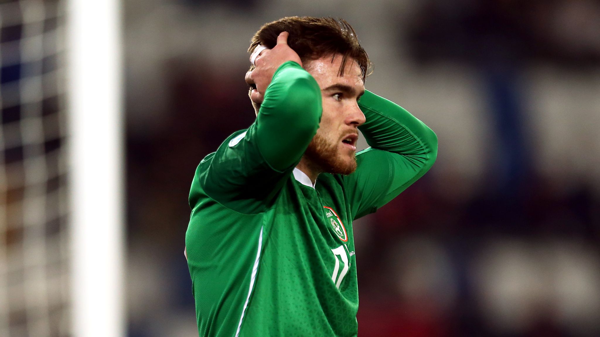 Aaron Connolly to miss Republic of Ireland vs Denmark Football News Sky Sports
