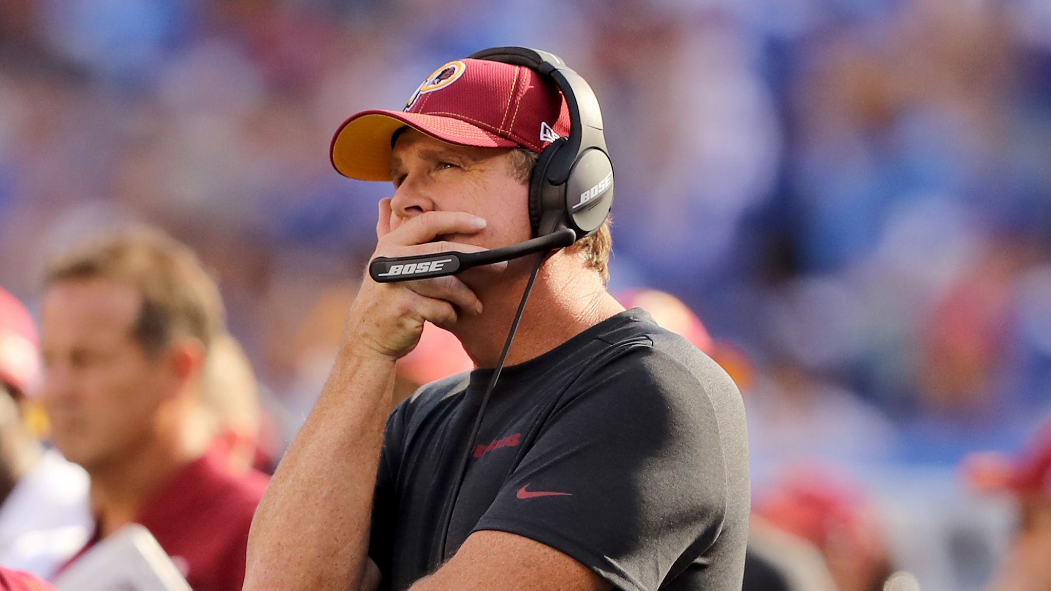 Does Jay Gruden lose his job if the Redskins lose today?