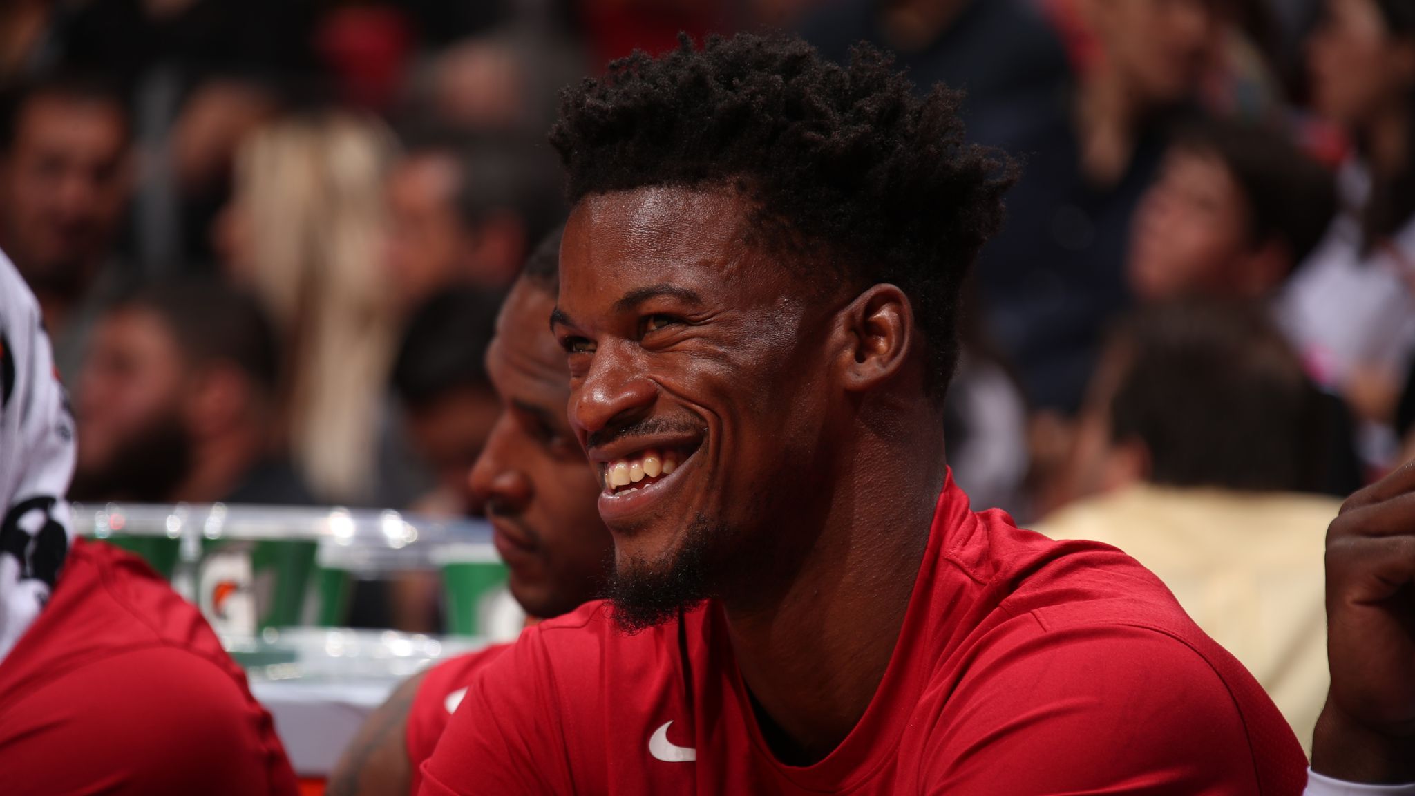 Miami Heat star Jimmy Butler has a new look and NBA Media Day musings