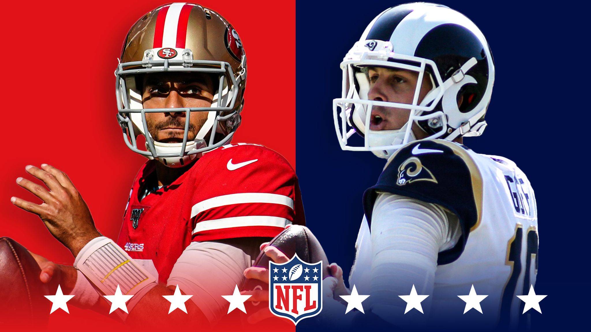 San Francisco 49ers @ Los Angeles Rams: Will 49ers stay undefeated vs NFC West rivals? | NFL News | Sky Sports