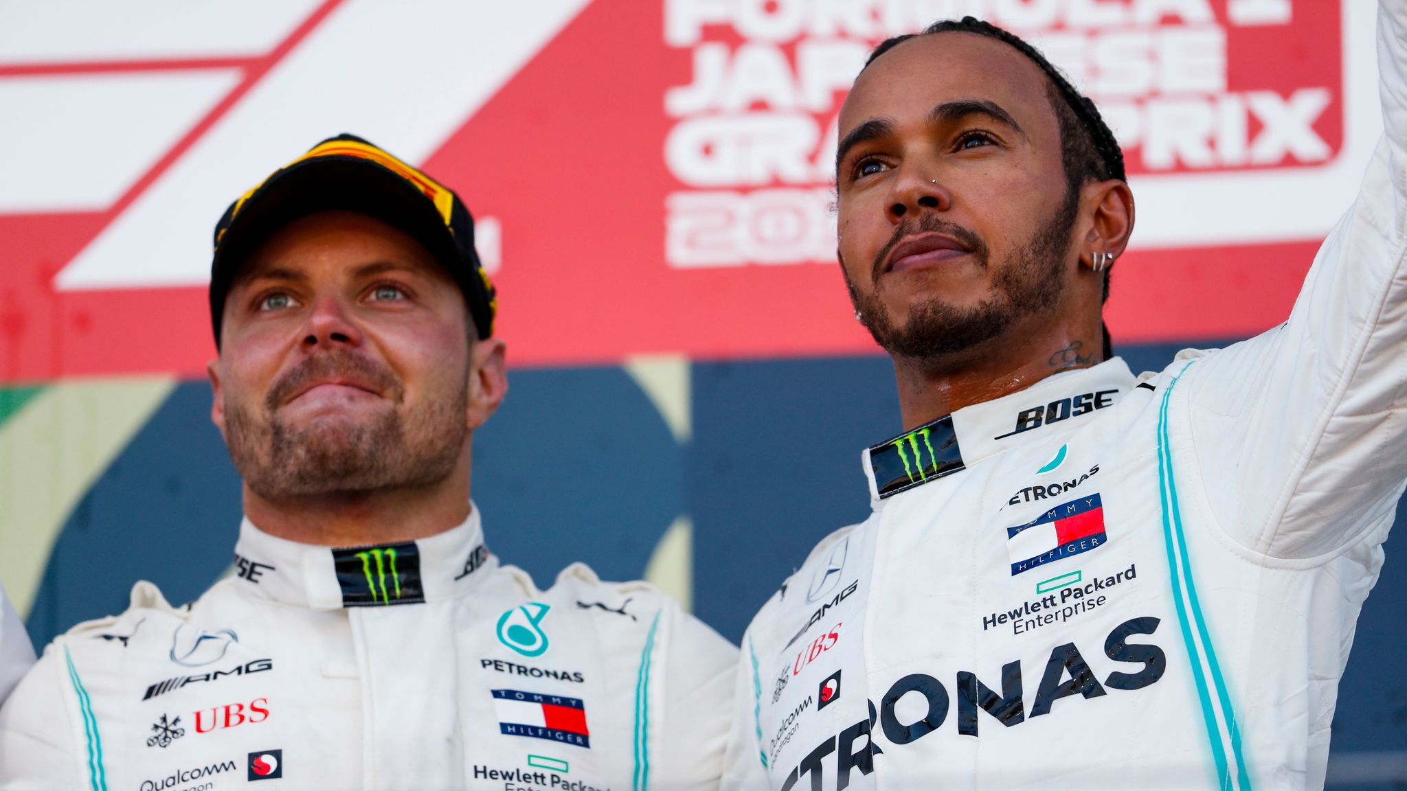 Bottas wins Japanese GP, Mercedes clinch record constructors