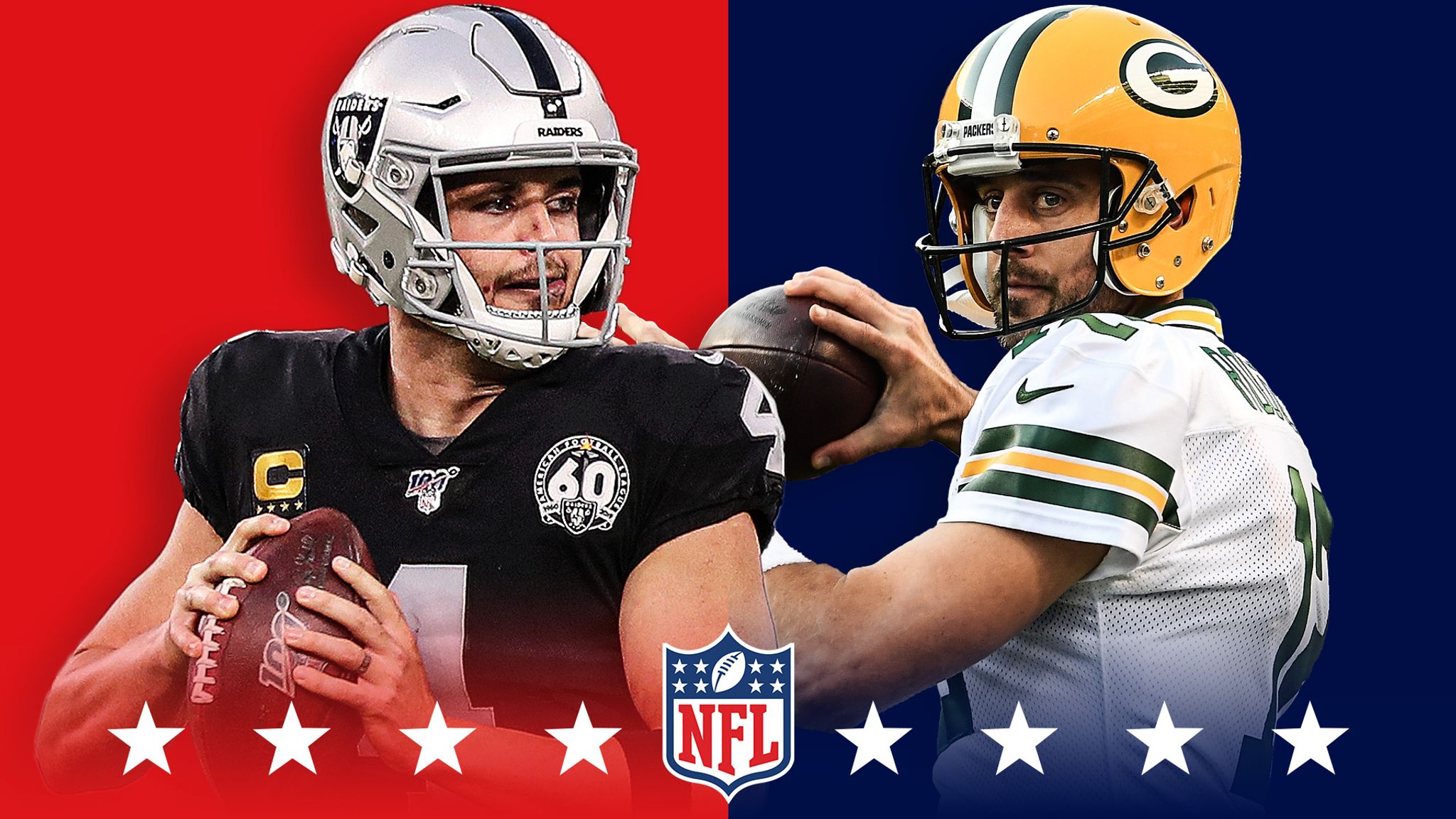 Packers stay at home to play the Raiders